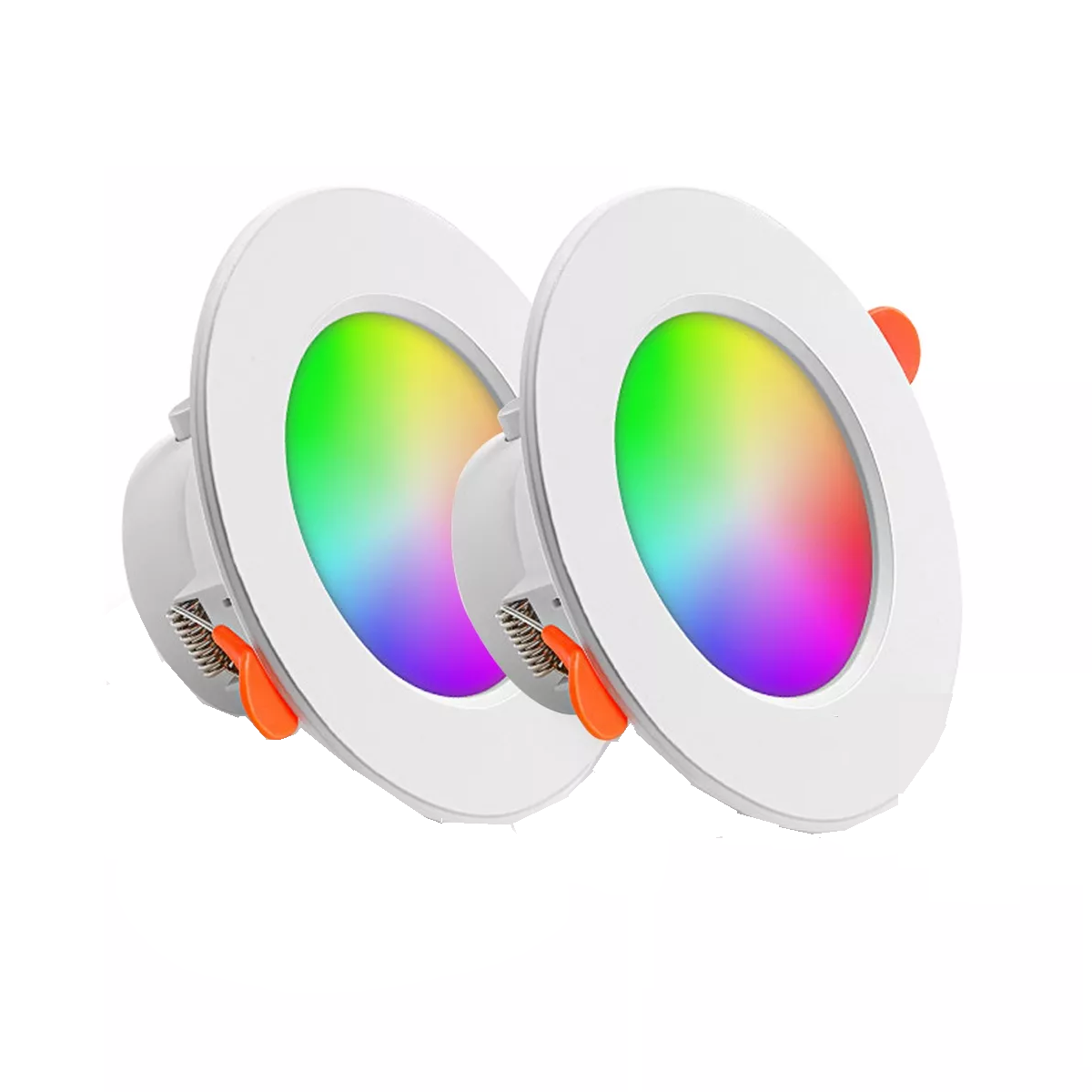 Lampara de Techo Led Eo Safe Imports 2 Piezas Multicolor