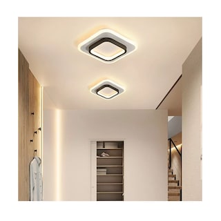 Foto 3 | Lámpara De Techo Plafón Led Curva Eo Safe Imports Esi-10609 Amarillo