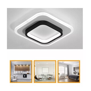 Foto 2 | Lámpara De Techo Plafón Led Curva Moderna Eo Safe Imports Esi-10608 Multicolor