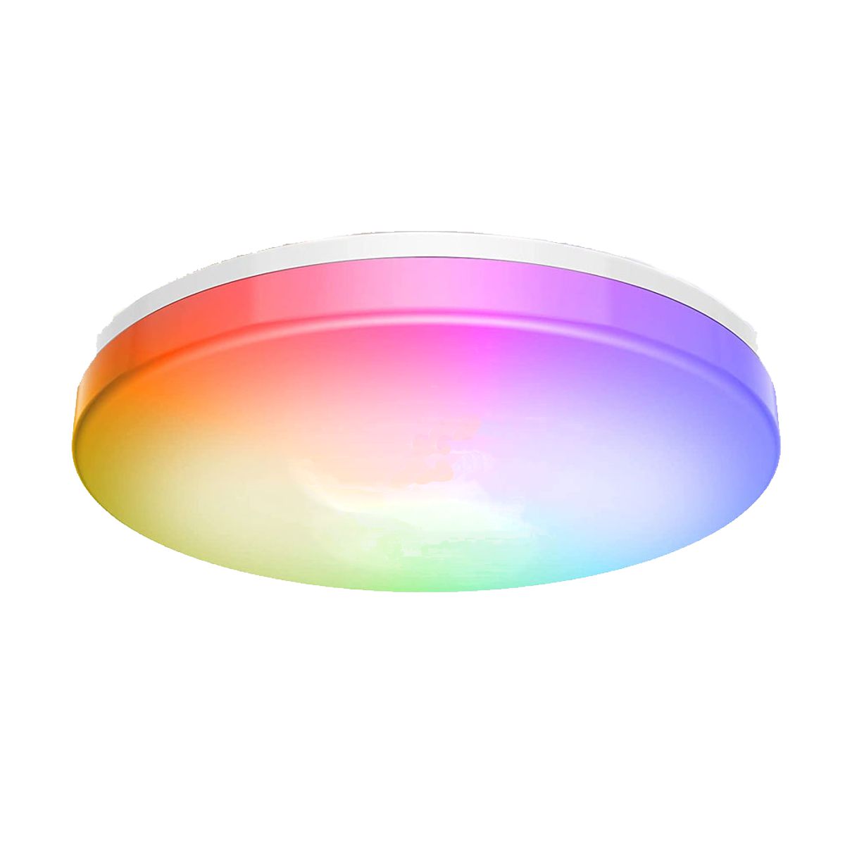 Lampara De Techo Wifi Inteligente Led Rgb App Alexa Google Elegate