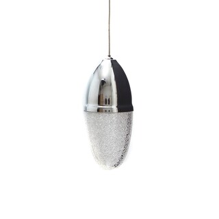 Foto 2 | Lámpara De Techo Led Gamalux Flotante Acero Y Cristal 1 Luz