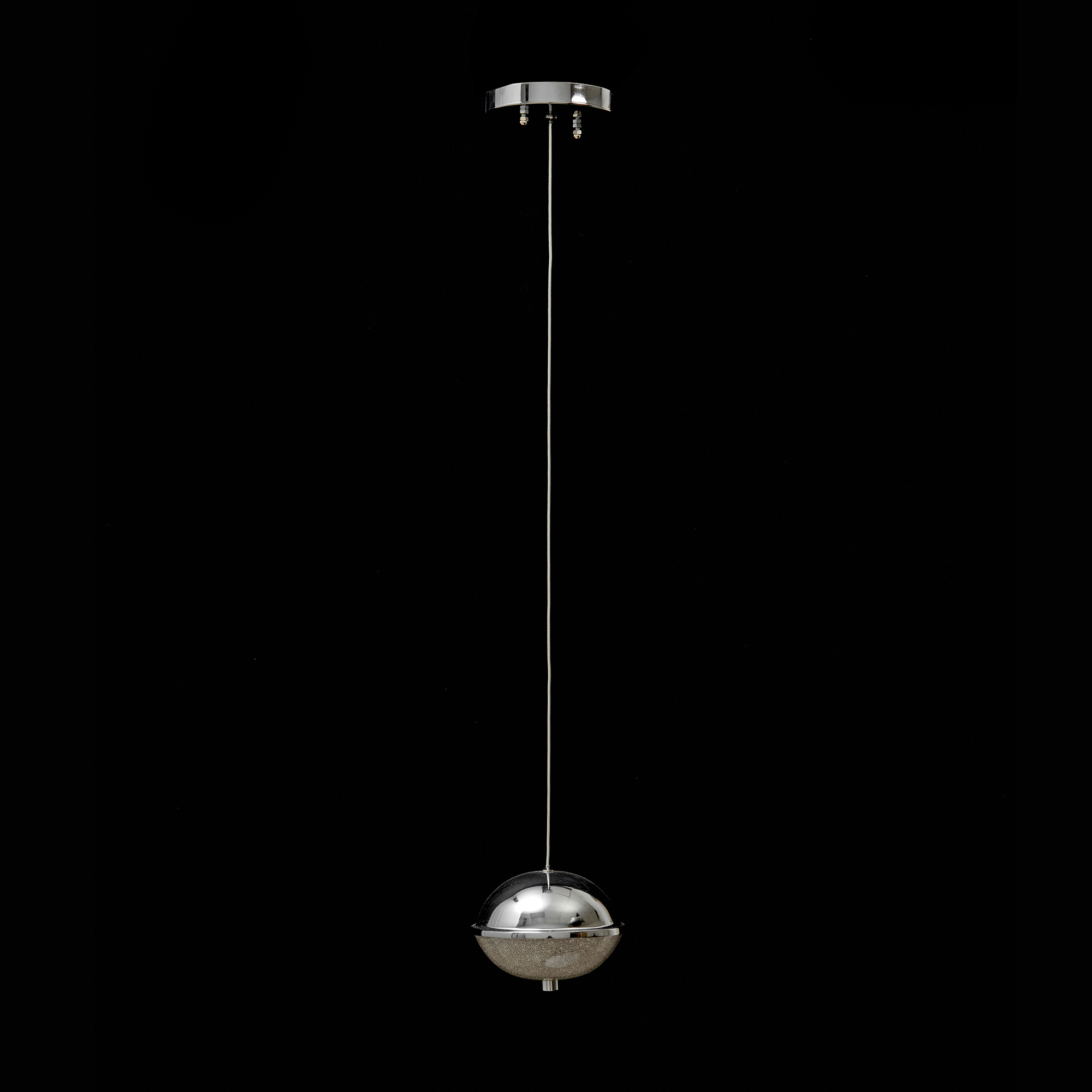 Foto 4 pulgar | Lámpara De Techo Led Flotante Acero Inox Y Cristal De 1 Luz