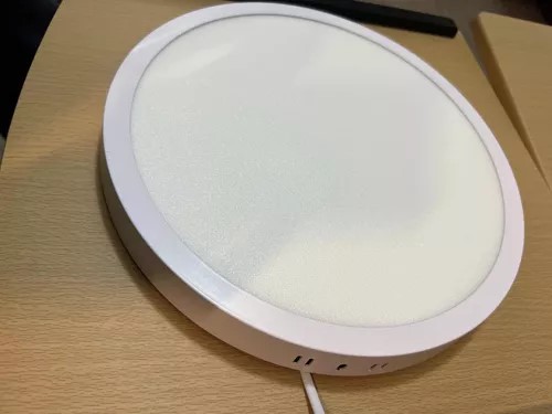 Foto 4 | Lampara De Techo Plafon Led Sobreponer Redondo Con 3 Cambios De Luz Calida, Neutra Y Blanca Potencia 24w