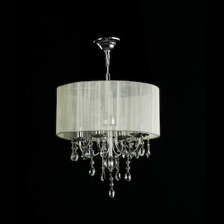 Foto 3 | Candil Colgante Gamalux Cristal Palace Canario de 4 Luces