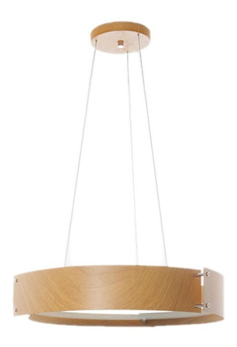 Lámpara Techo Candíl Madera Vídrio Mate Maxxi Mx-cl1021/oak