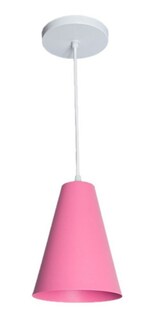 Foto 1 | Lámpara Techo Colgante Moderna Aluminio Maxxi Mx-cl1820-8 Rosa