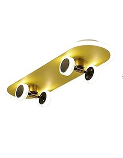 Foto 1 | Lámpara de Techo Patineta con Luz Cálida para Niños