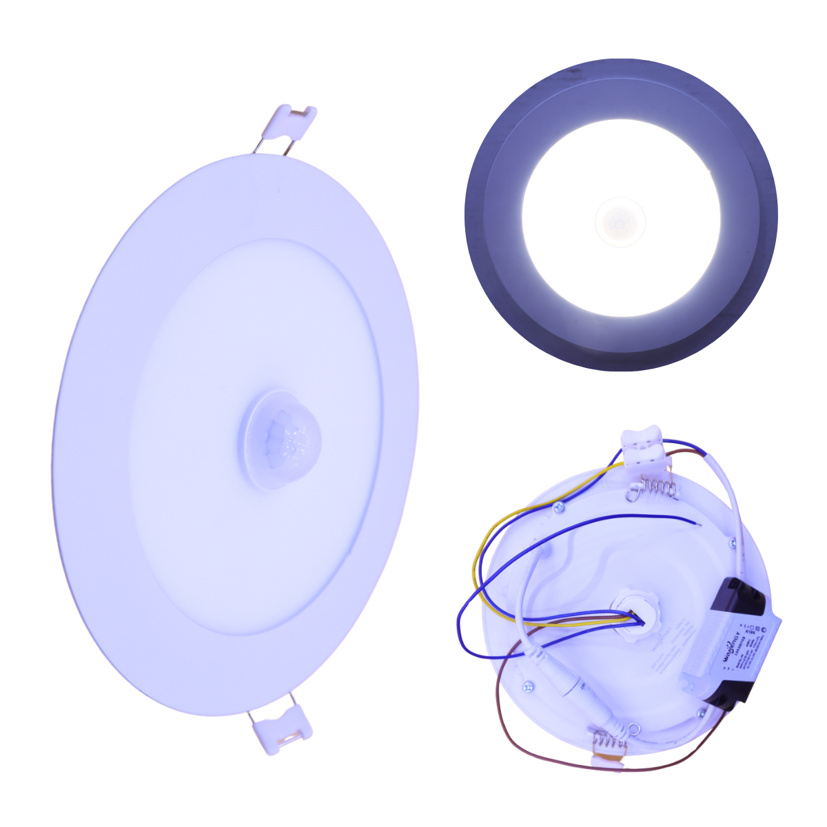 Foto 2 pulgar | Plafon Led 9w C/ Sensor de Movimiento Luz Blanca
