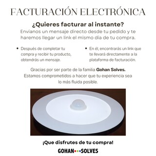 Foto 6 | Plafon Led 9w C/ Sensor de Movimiento Luz Blanca