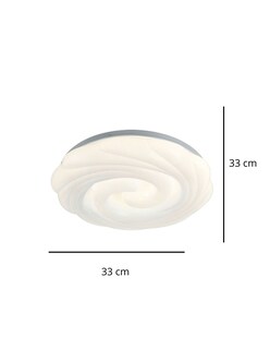 Foto 3 | Plafón LED Circular con 3 Tonos de Luz y