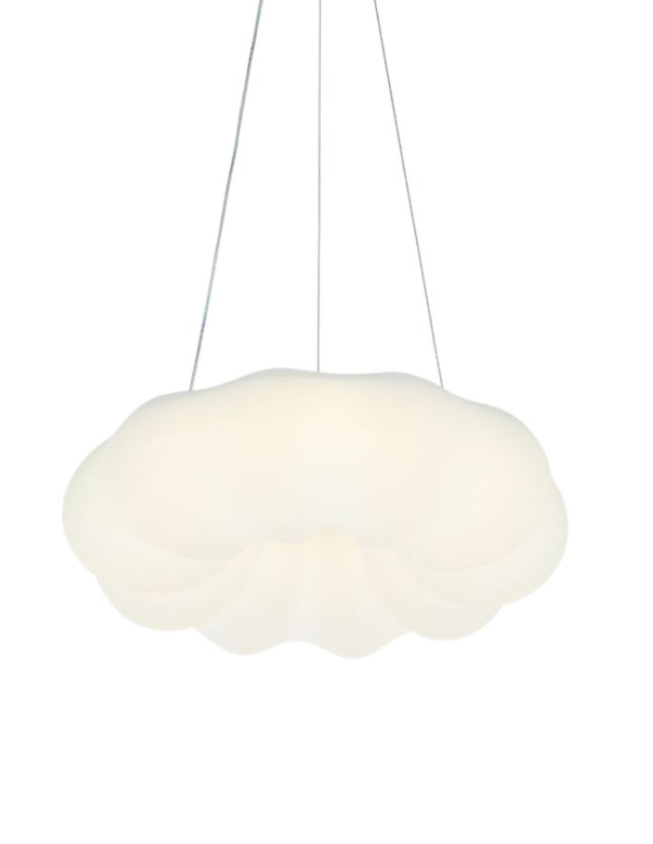 Foto 3 pulgar | Lámpara Colgante Led Nube Blanca 45 cm