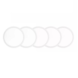 Foto 1 | Lampara Luminaria Luz 18w Ajustable 175mm Diametro 5 Piezas Eo Safe Imports Esi-14904 Blanco