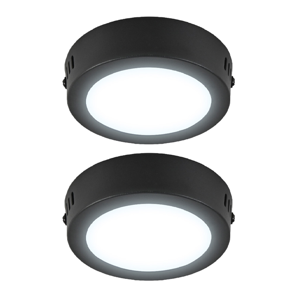 Foto 1 | Pack De 2 Lámpara Plafón Led Techo 6 W