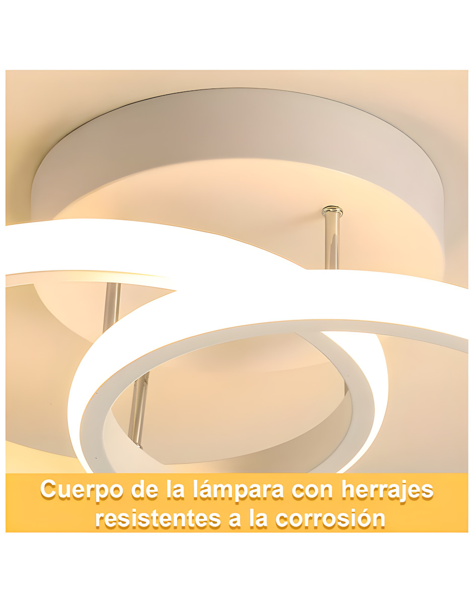 Foto 7 pulgar | Luz De Techo Moderna De Baño Longliv Regulable Led Colgante 3modelos