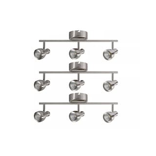Foto 1 | Riel Luces, 17w 3pzs Eo Safe Imports Esi-15567 Plata