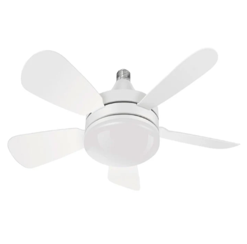 Lampara Ventilador Aspas Desmontables 35w Megaluz