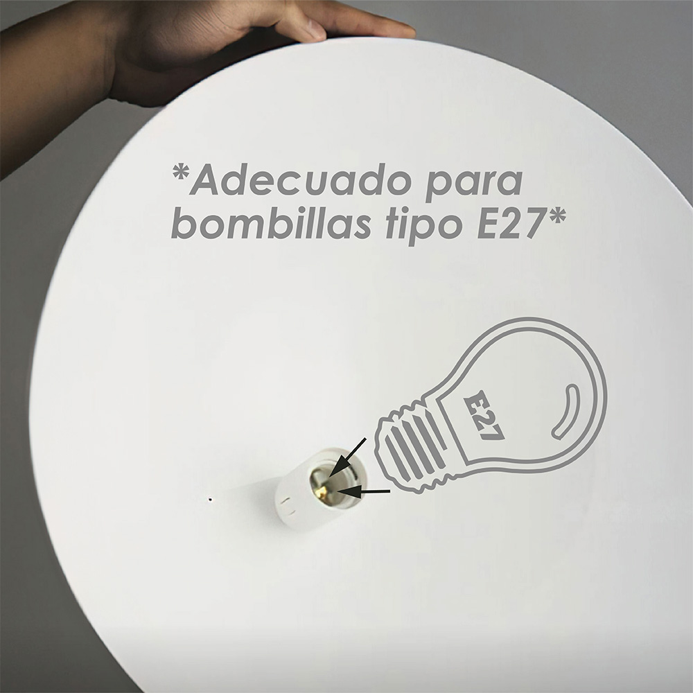 Foto 7 pulgar | Ilios Innova | Paquete 3 Lámparas De Techo Colgantes Decorativas Estilo Nórdico Grises