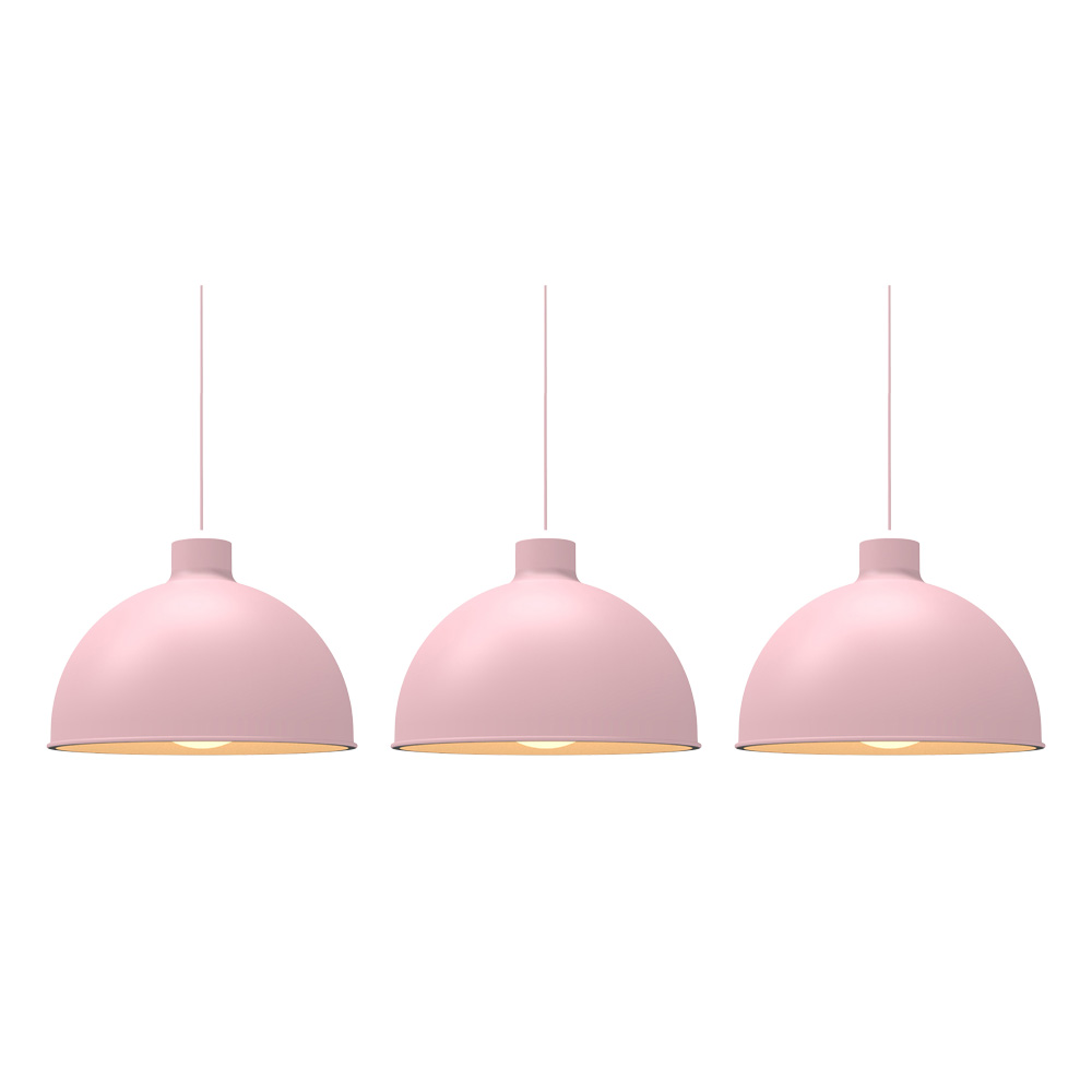 Foto 2 pulgar | Paquete 3 Lámparas de Techo Ilios Innova Colgantes Decorativas Estilo Nórdico Rosas
