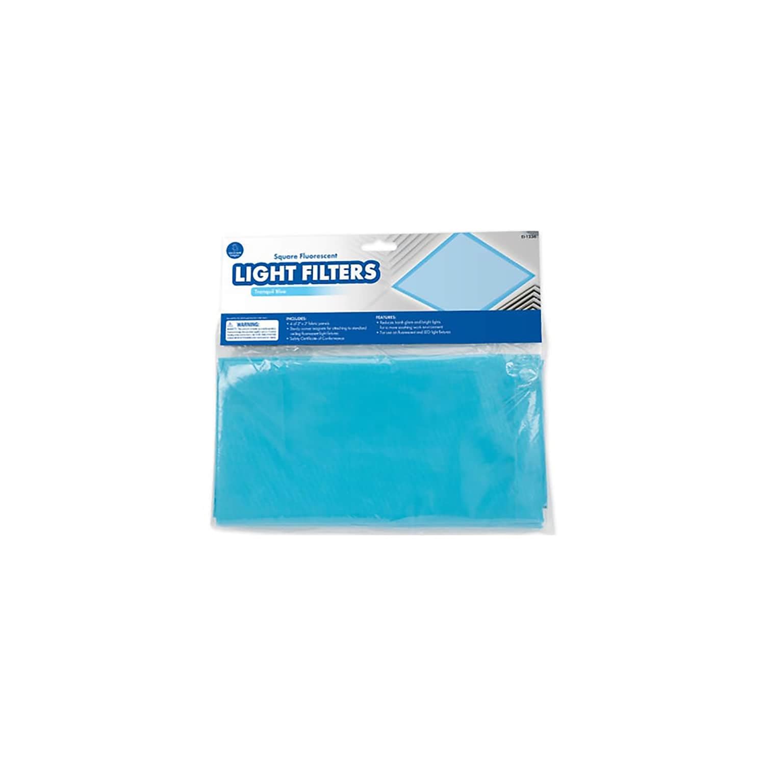 Foto 2 pulgar | Filtros De Luz Educational Insights Tranquil Blue, 60 X 60 Cm, Paquete De 4 - Venta Internacional.