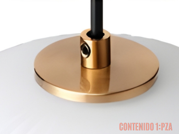 Foto 7 pulgar | Lampara Colgante Vidrio Elegante Calidad Premium | Erp0319ch