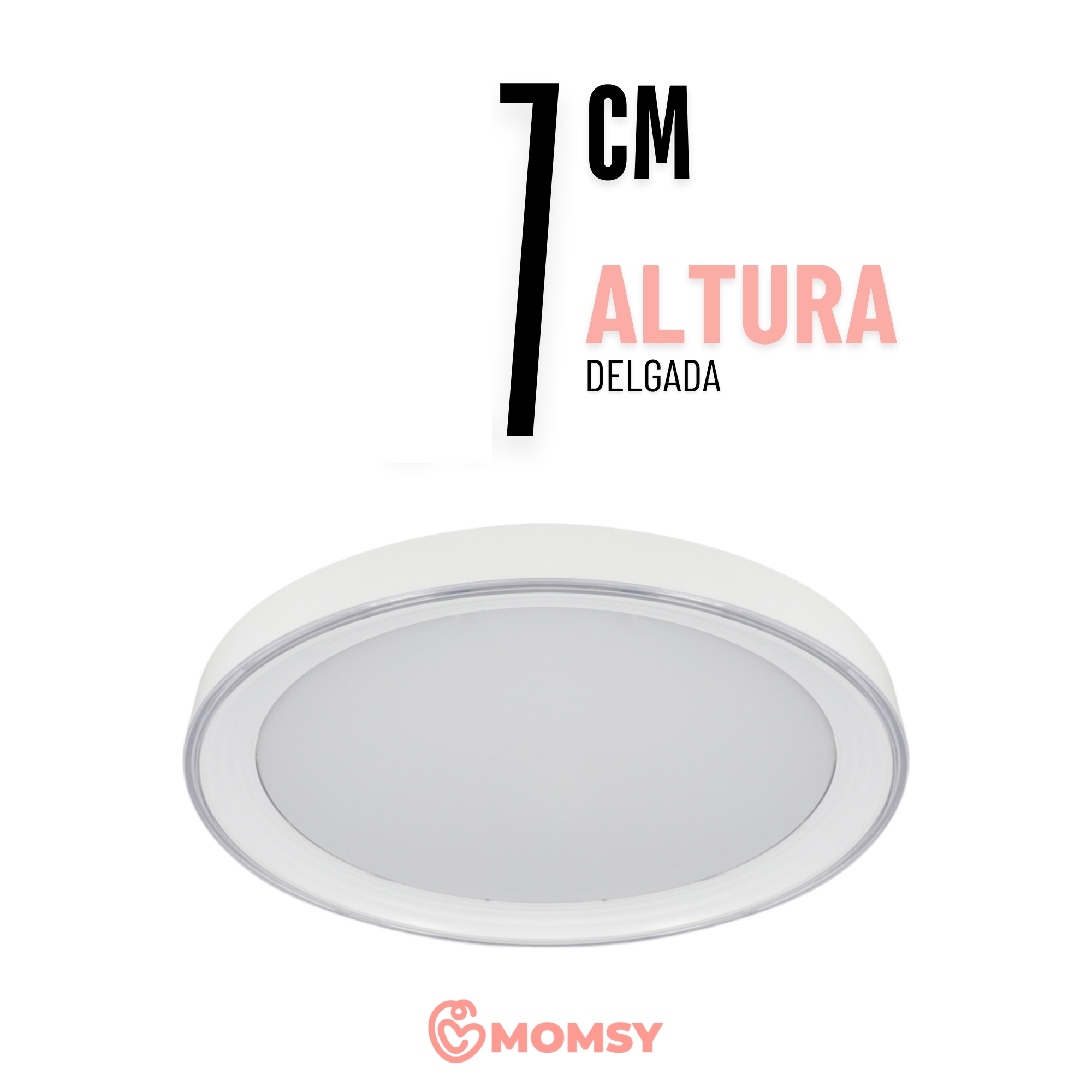 Foto 6 pulgar | Lámpara de Techo Modern Blanca