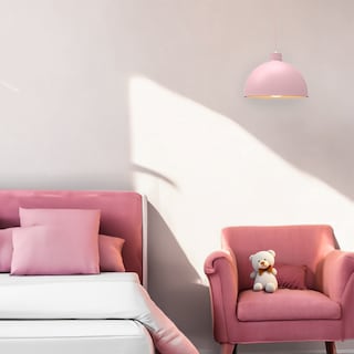 Foto 5 | Lámpara de Techo Colgante Ilios Innova Rosa Decorativo Estilo Nórdico Retro Fabricada en Hierro