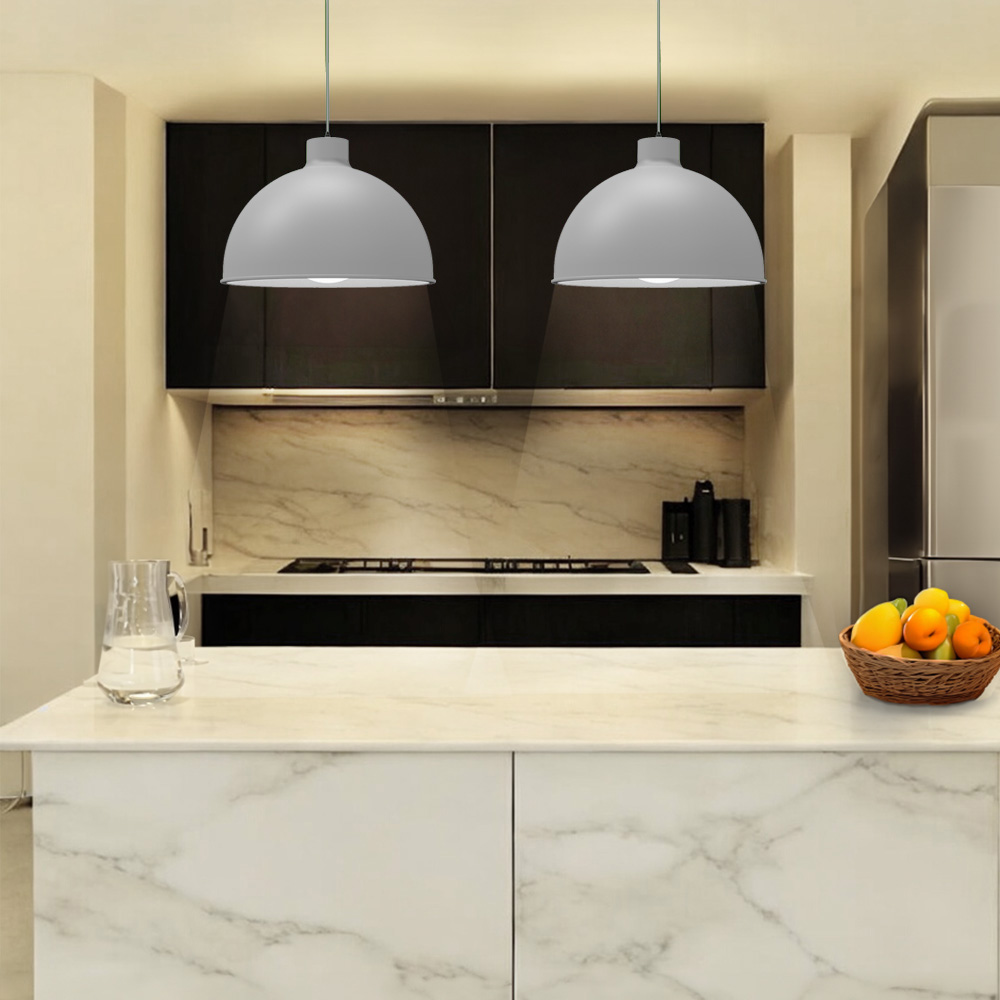 Foto 4 | Lampara de Techo Colgante Ilios Innova Gris Decorativo Estilo Nórdico Retro Fabricada en Hierro