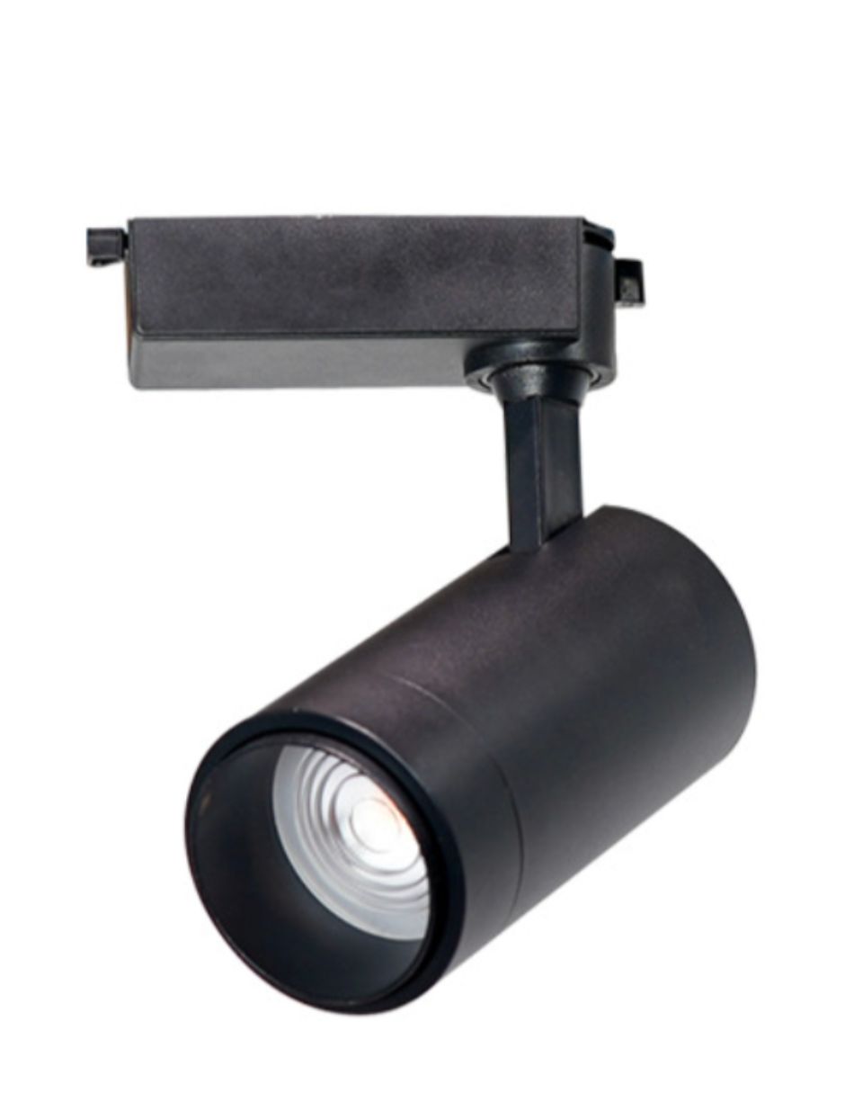 Luminario para Riel 20 W Negro