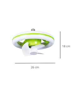 Foto 3 | Ventilador de Techo con Luz Led