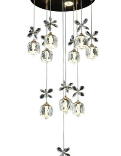 Foto 2 | Lámpara Colgante Iluminación Luz Vic de 10 Luces Led
