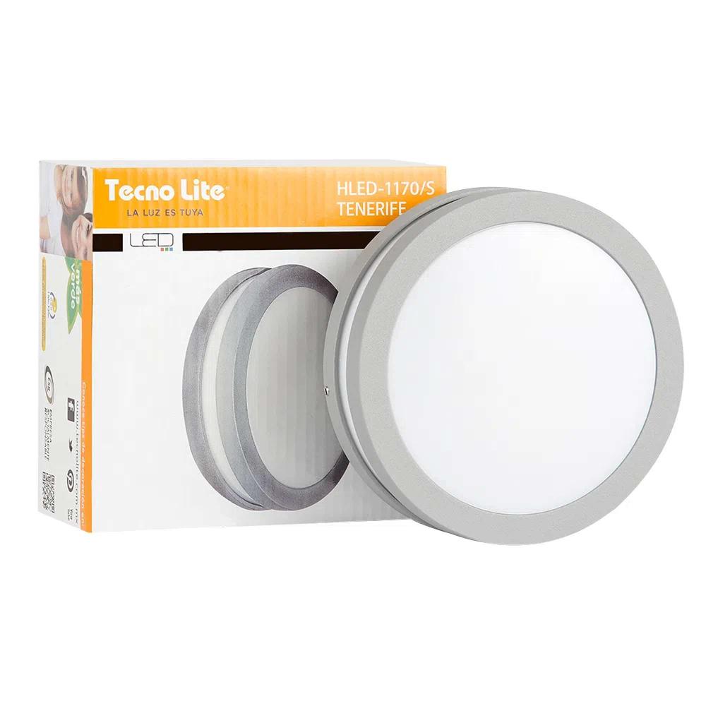 Foto 2 pulgar | Lámpara De Exterior Led Tenerife Tecnolite Para Sobreponer 3w Luz Blanca Neutra Base Gx53