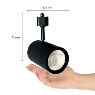 Foto 4 | Spot De Riel Led Indus I Tecnolite Dirigible De Interior 22w Luz Suave Cálida Negro