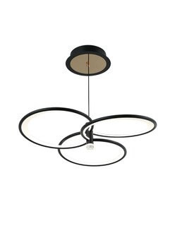 Foto 1 | Lámpara de Techo Iluminación Luz Vic 3 Aros