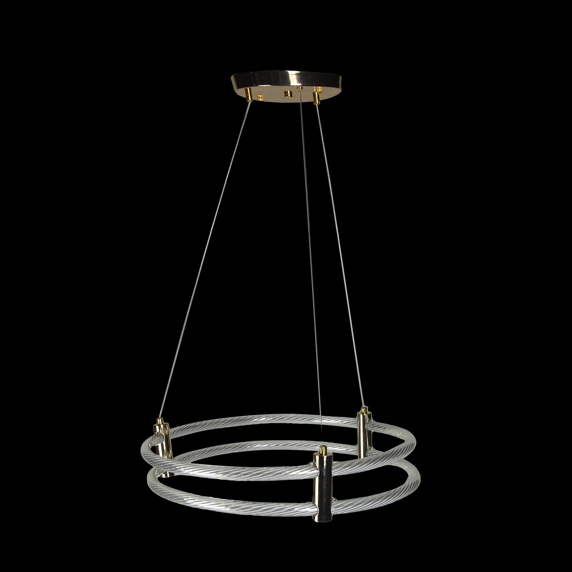 Foto 3 | Lámpara De Techo Colgante Led 3 Niveles Brillo Cosmos Halo