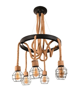 Foto 1 | Lampara Colgante Daniel 6 Luces