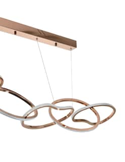 Foto 2 | Candil 5 Aros Palm Oro Rosado