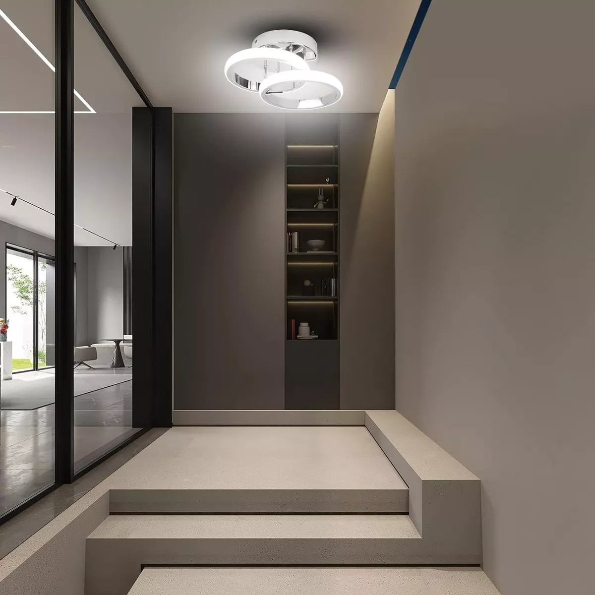Foto 3 | Lámpara De Techo Decorativa Moderna Eo Safe Imports Esi-18441 Blanco