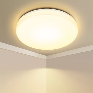 Foto 1 | Lampara De Techo Sobreponer Led 18w Luminaria Plafon Blanca