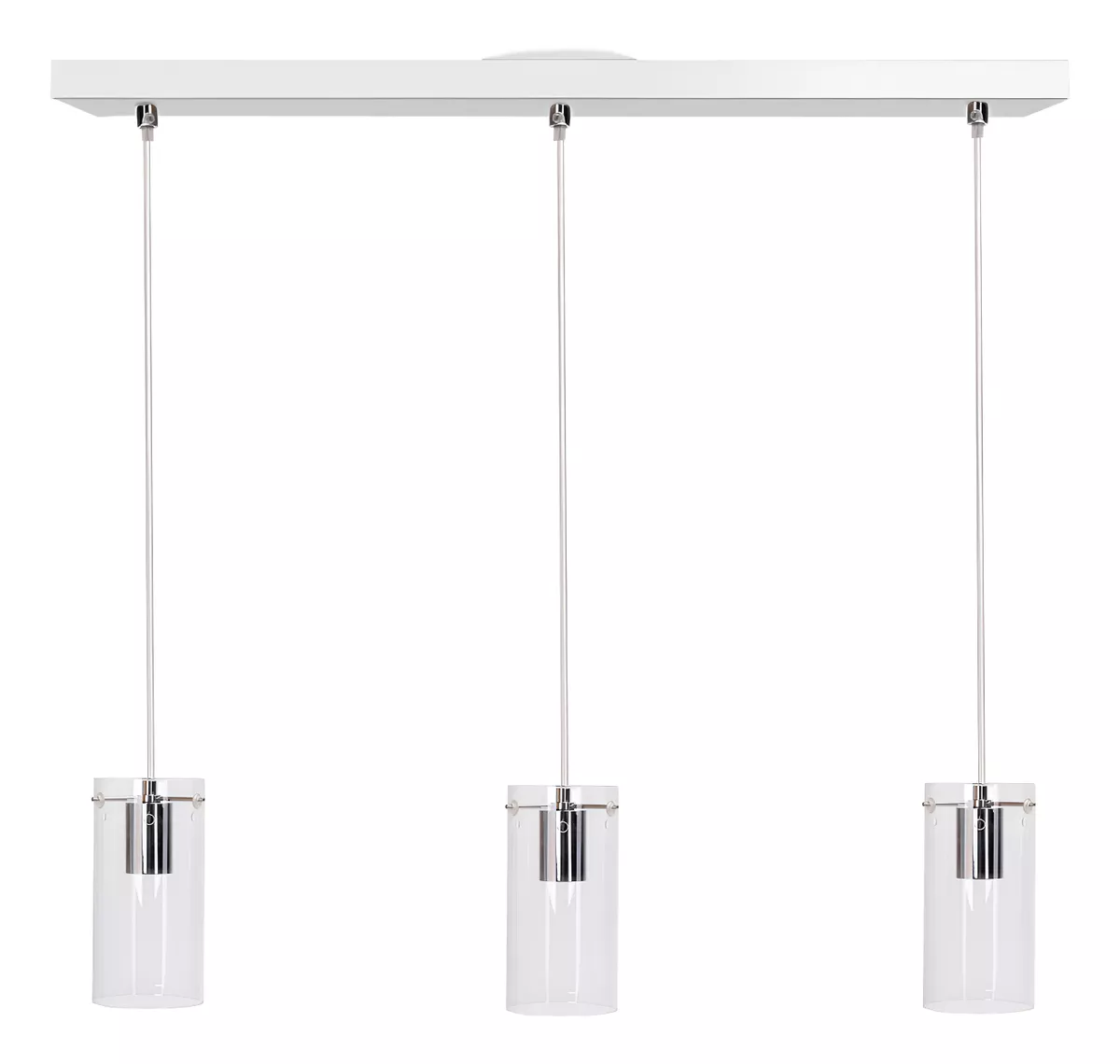 Foto 1 | Lámpara Colgante Techo Moderna Decorativas 3 Piezas E27