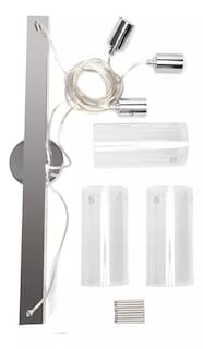 Foto 3 | Lámpara Colgante Techo Moderna Decorativas 3 Piezas E27