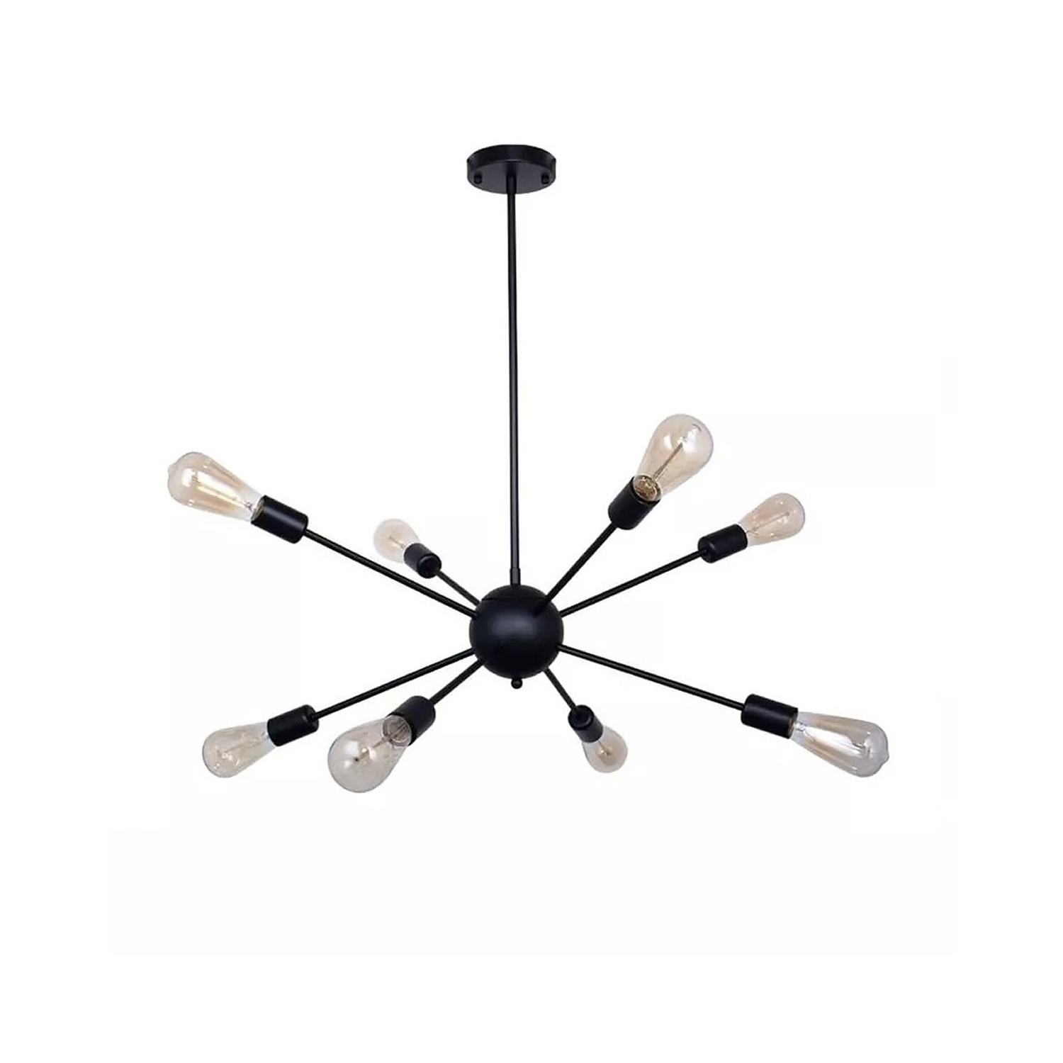 Foto 2 pulgar | Lámpara De Techo Moderna De 8 Luces E27 Para Colgantes De Dormitorio - Venta Internacional.