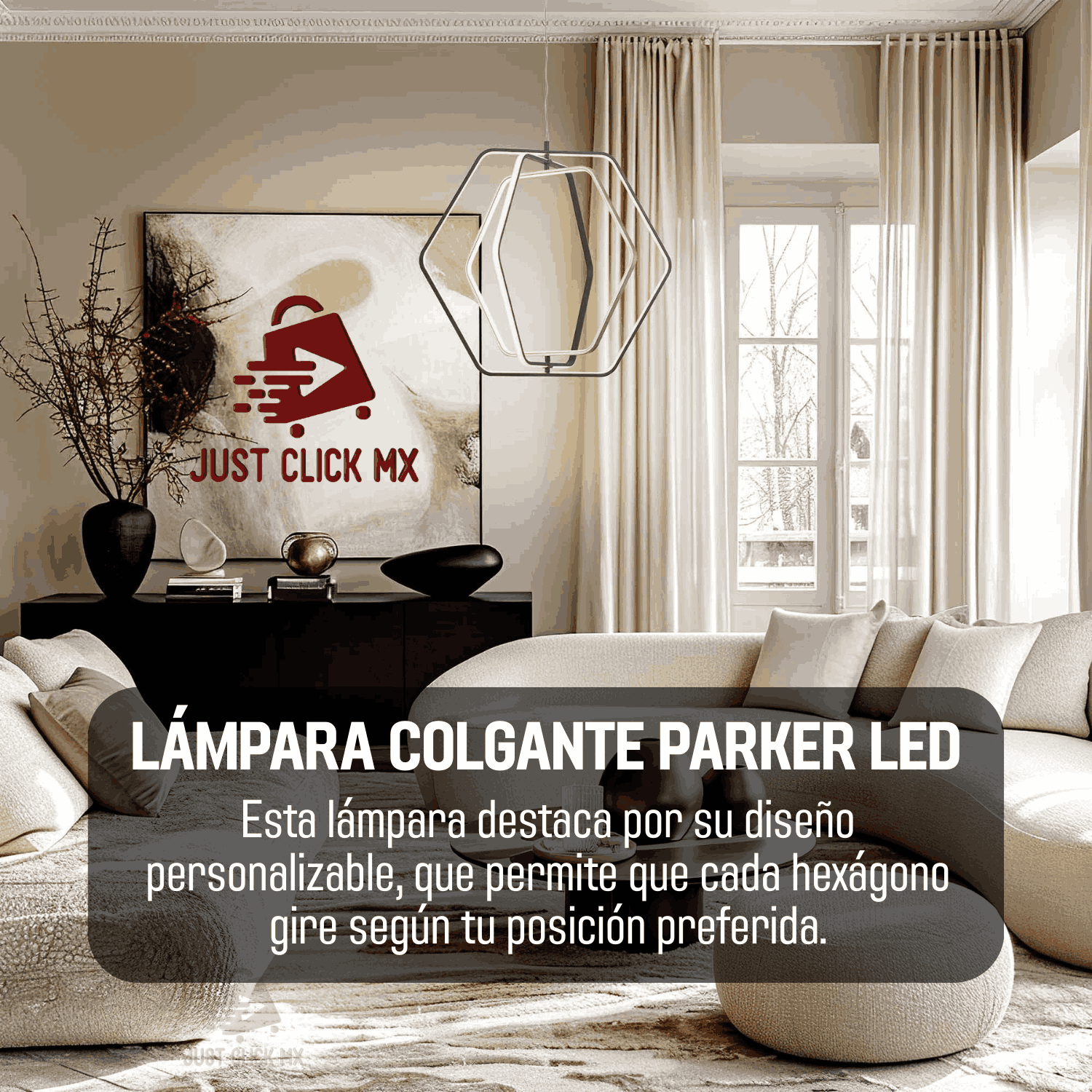 Foto 3 pulgar | Lampara Colgante De Techo Empire Lighting Parker 3 Luces Led-justclick Mx
