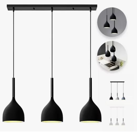 Foto 1 | Lámpara Xtellar Colgante Moderna Candelabro 3 Cabezas Altura Ajustable