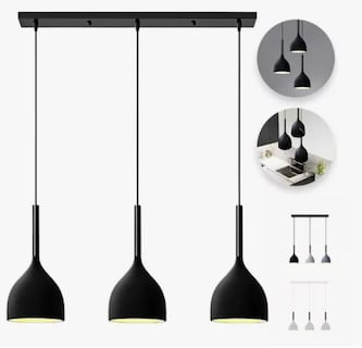 Foto 1 | Lámpara Xtellar Colgante Moderna Candelabro 3 Cabezas Altura Ajustable