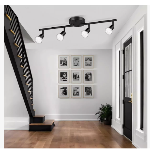 Foto 4 | Lámparas Xtellar De Techo De Riel Para Decorativas Moderna 4 Luces