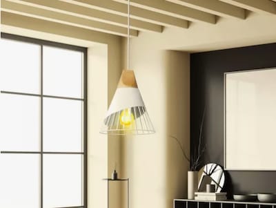 Foto 4 | Lámparas Colgantes De Techo Xtellar De Cocina Ajustable Color Blanco