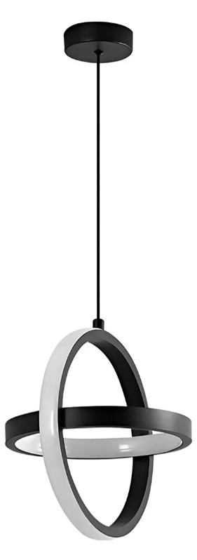 Foto 1 | Lámpara Colgante Xtellar Candil Circular Nórdico Led Negro