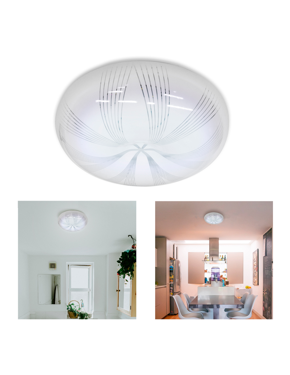 Foto 4 | Lampara Techo Led 110w Equivalente Tipo Plafón Sobreponer