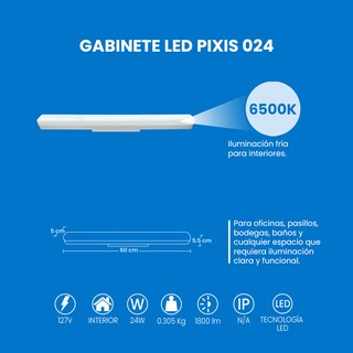 Foto 4 | Mil Luces Gabinete Led Pixis 024