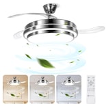 Ventilador De Techo Con Control Remoto Lámpara Led 42''